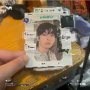 JK Weverse Theme Photocard Holder Standee