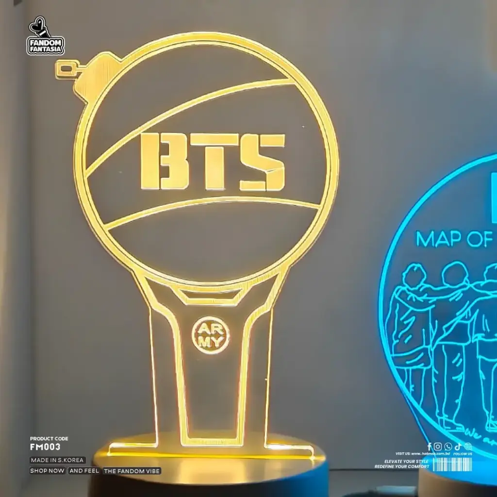 EDG Championship RGB Night Light Acrylic Lamp