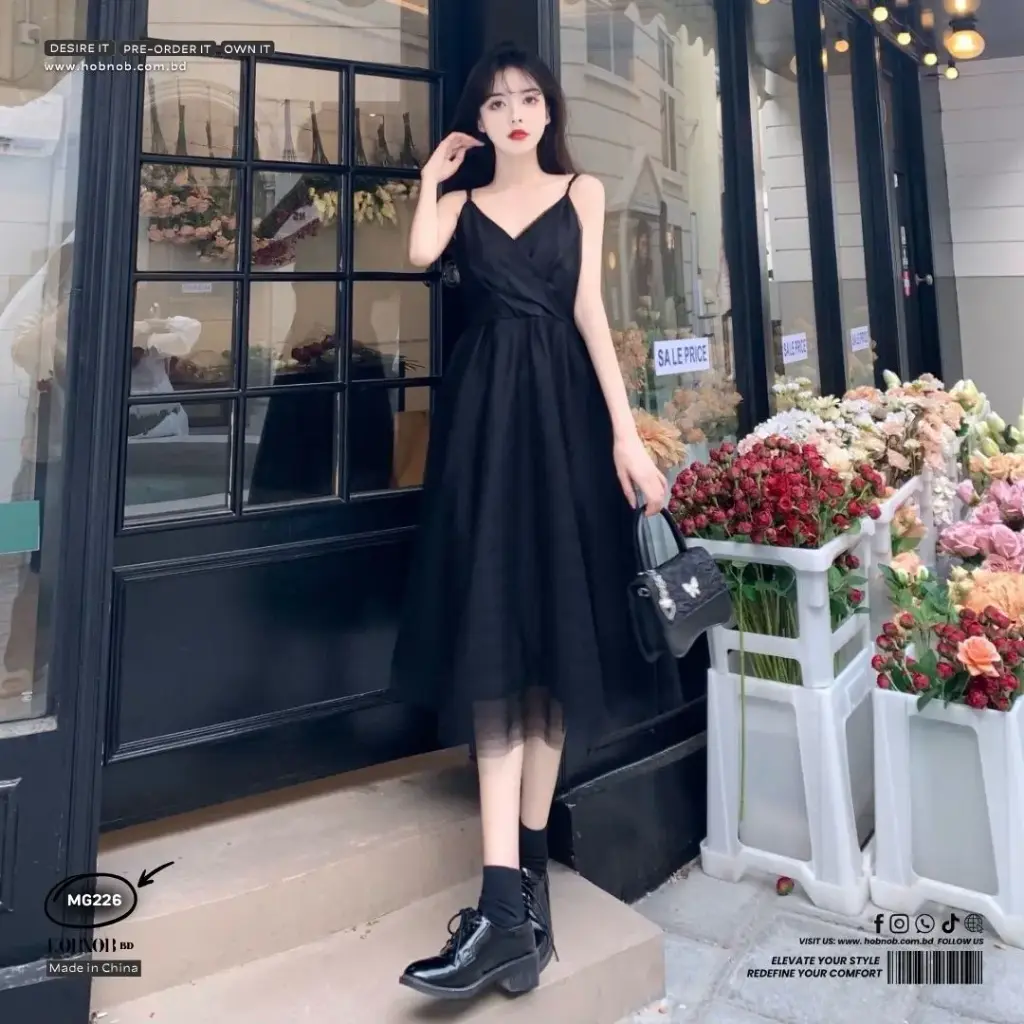 Celebrity High-End Plus-Size Retro Mesh Sling Dress For Women