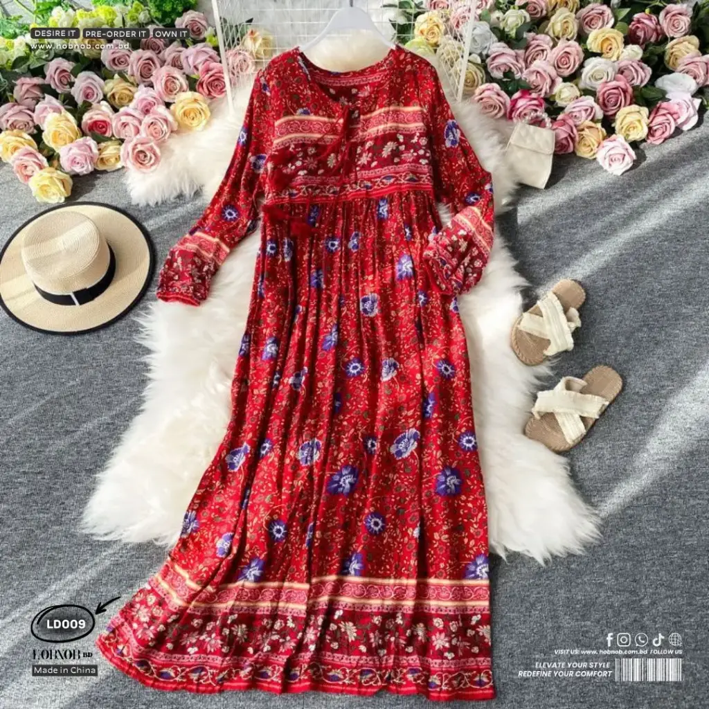 Casual Swing V-Neck Short Sleeve Medium-Length Dress