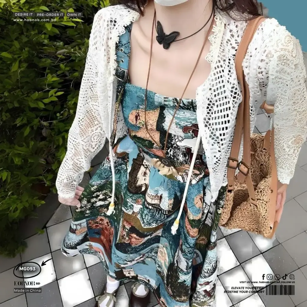 Bohemian Knitted Open work Coat Only Shrug