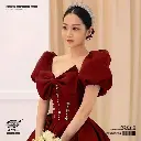 Luxury Wine Red Gown For Weddings & Celebrations