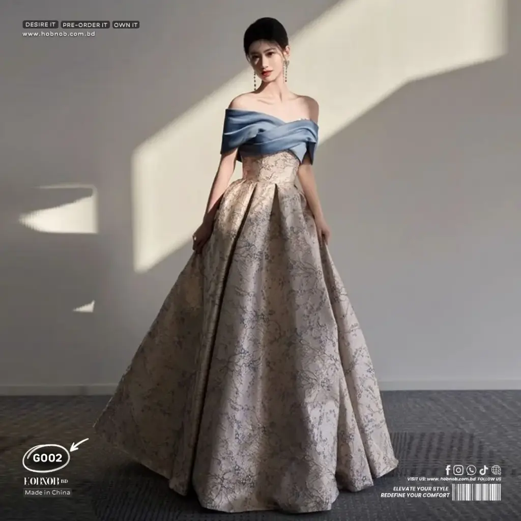 One-Shoulder Princess Gown – Luxury Dress