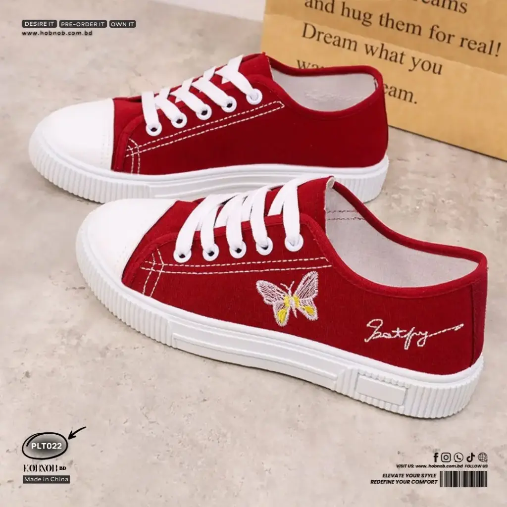  Gumahus Soft Cowhide Lace-Up Sneakers