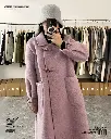 Heart Cashmere Coat Women's Winter Overcoat