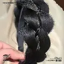Fishbone Braid Wig Headband for Volume