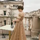 Champagne Evening Dress – Light Luxury Gold Gown