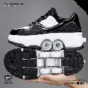  Wheel Retractable Roller Shoes  Bibi Fox Sliding Sports Sneakers 