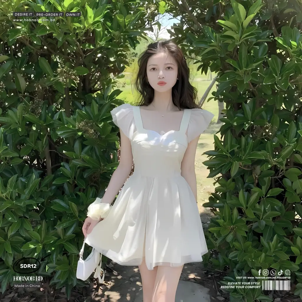 Pure Desire Mesh High Waist Princess Fairy  Dress 