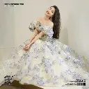  Luxury Korean-Style Puff Sleeve Tutu Dress 