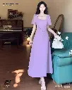 French Tea Break Bow Waist Midi Dress 
