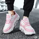 Wheel Retractable Roller Shoes  Bibi Fox Sliding Sports Sneakers 